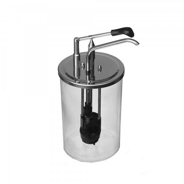 Hebeldosierspender m. 5,5 l Acrylbeh.