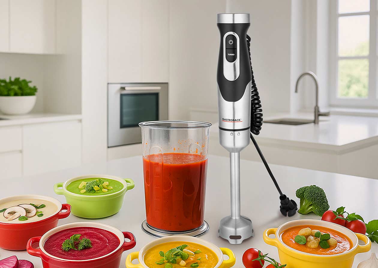 GASTROBACK® Hand Blender - 40968 - Powermix Hand Blender FlexCord 1.500 W