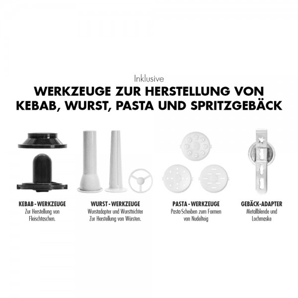 GASTROBACK® Küchenmaschine - 40977 - Design Küchenmaschine Advanced Digital
