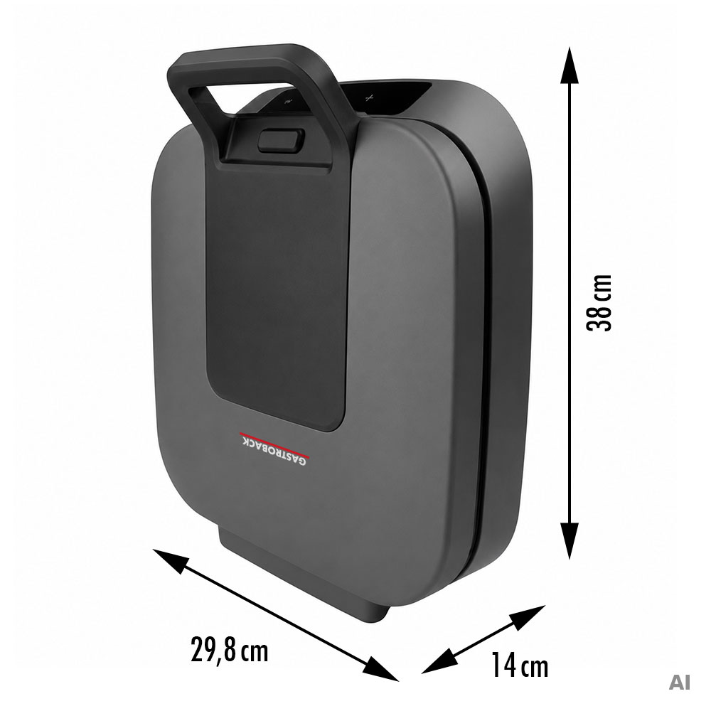 GASTROBACK® Sandwichmaker - 42469 - Sandwichmaker Snack Station 4XL Advanced GASTROBACK® Sandwichmaker - 42469 - Sandwichmaker Snack Station 4XL Advanced
