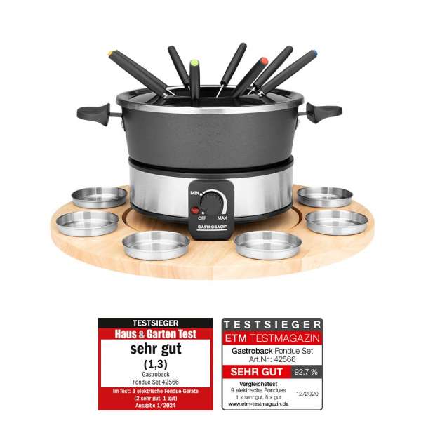 GASTROBACK Fondue - 42566 - Fondue Set