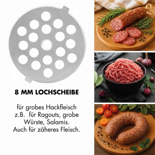 GASTROBACK® Fleischwolf - 41410 - Design Fleischwolf 6-in-1 Power Pro #10