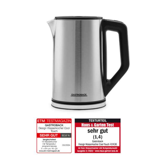 GASTROBACK® Wasserkocher - 42436 - Design Wasserkocher Cool Touch